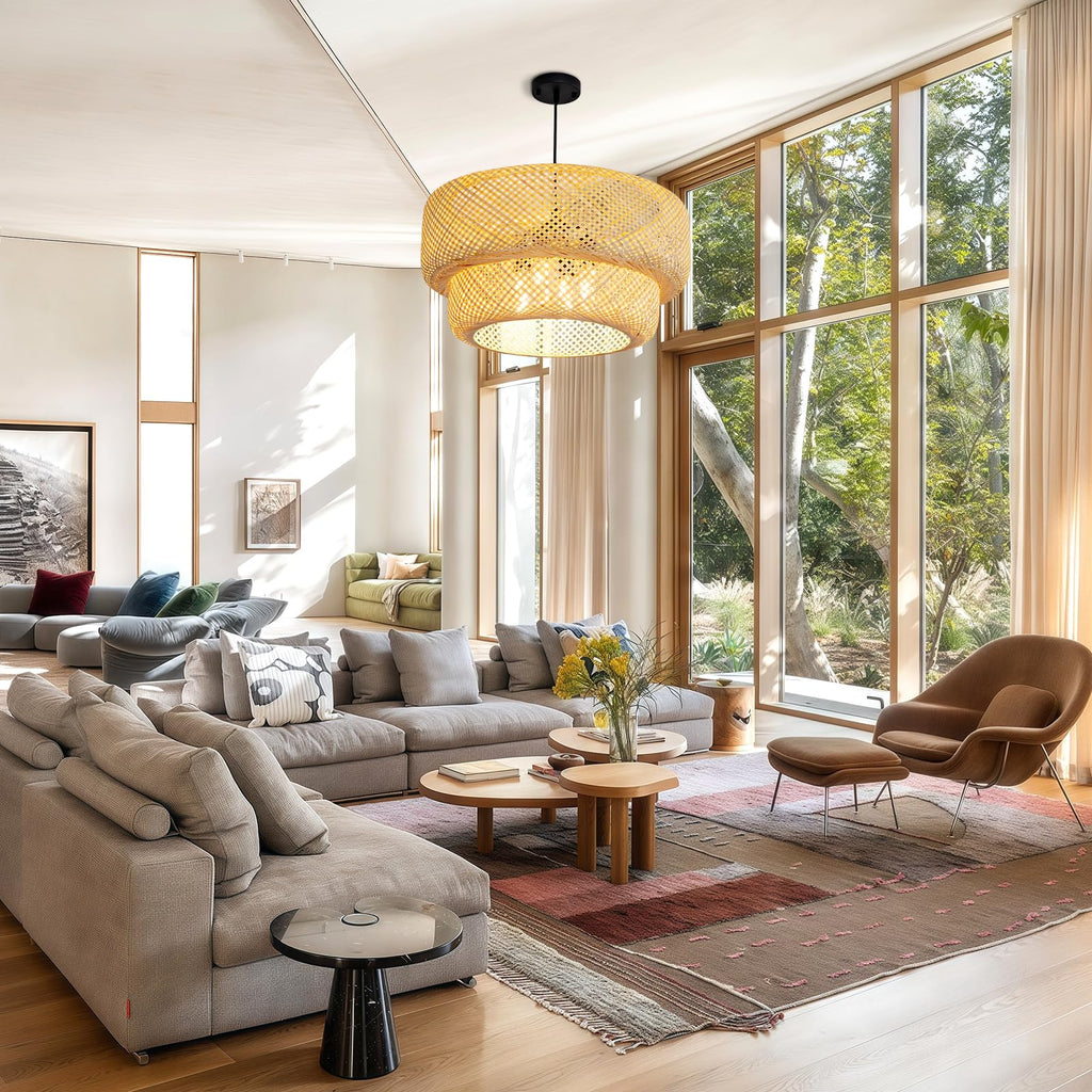 Bamboe hanglamp